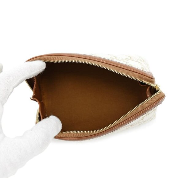 CELINE Brown 2C Pouch - Picture 4 of 13